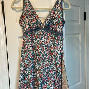 Seraphine maternity floral swim dress